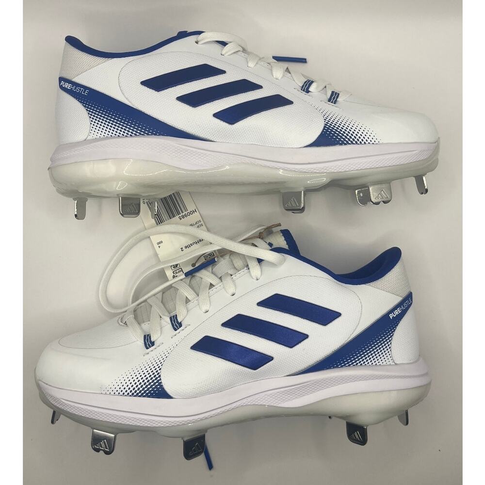 NWT Adidas Women's Purehustle 2 Softball Metal Cleats - Size 5.5